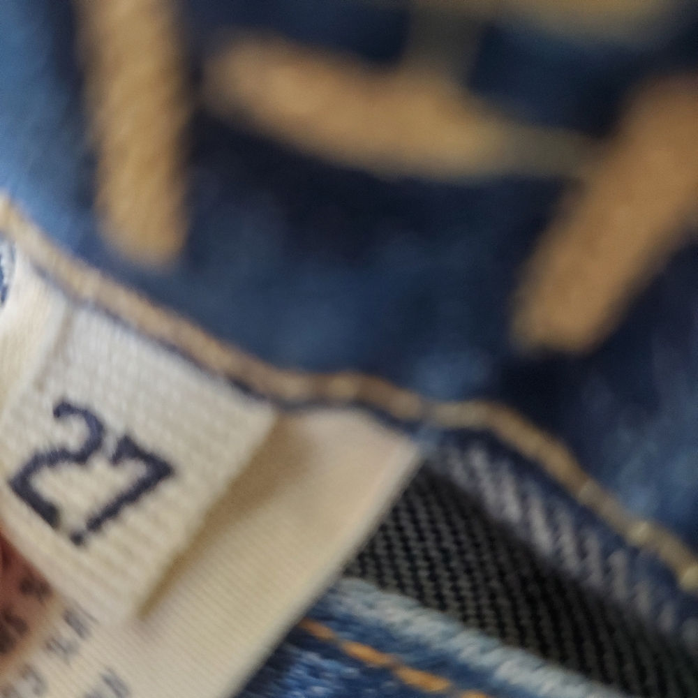 Ezra Fitch Y2K Low Rise Bootcut Jean Size 27 Medium Wash‎ Vintage Denim - Picture 7 of 13